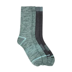Columbia Womens Multi MOISTURE CONTROL SPACE DYE 4PP CREW (Non Returnable)
