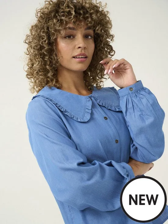Cream Womens Kami Shirt - blue