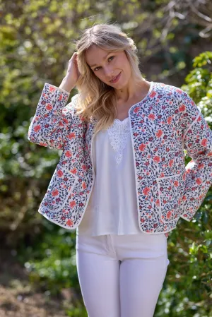 Cream Womens Naomi Jacket - Multi