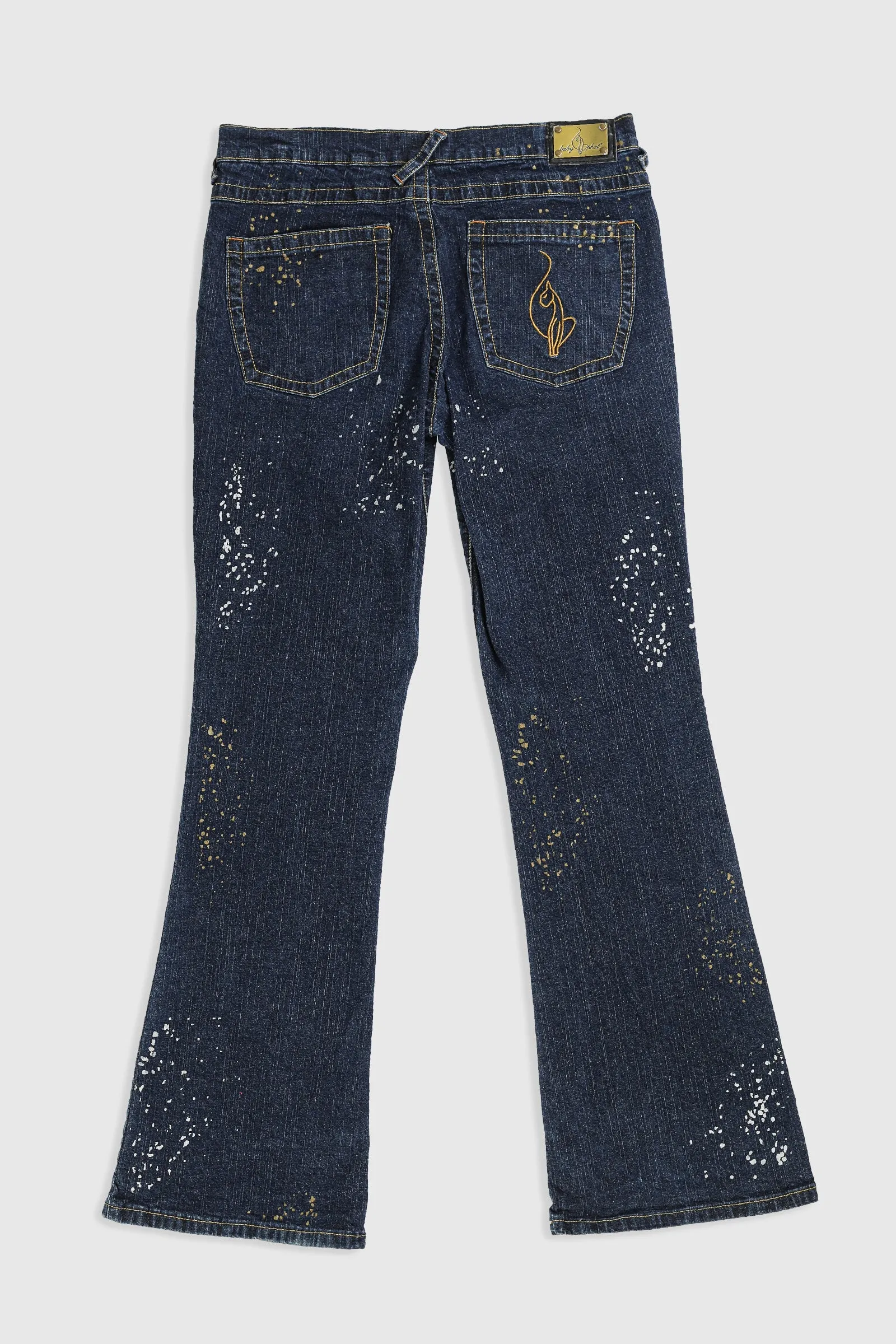 Deadstock Baby Phat Splatter Denim Pants Frankie