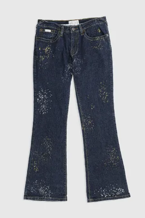 Deadstock Baby Phat Splatter Denim Pants Frankie