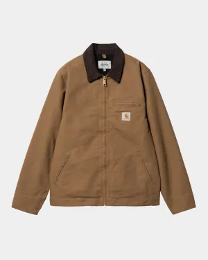 Detroit Jacket (Spring) | Hamilton Brown / Tobacco (rinsed) Carhartt WIP