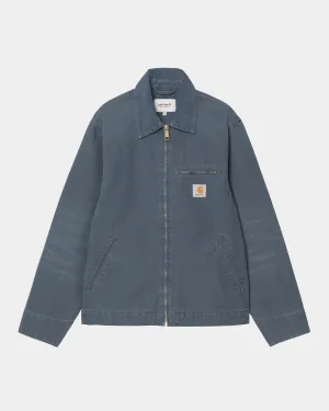 Detroit Jacket (Spring) - Stone Canvas | Dusky Blue Carhartt WIP