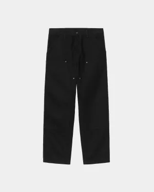 Double Knee Pant | Black (rinsed) Carhartt WIP