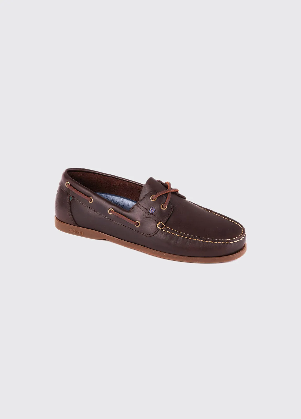 Dubarry Mens Old Rum Deck Shoe - Port