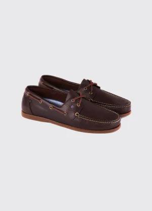 Dubarry Mens Old Rum Deck Shoe - Port