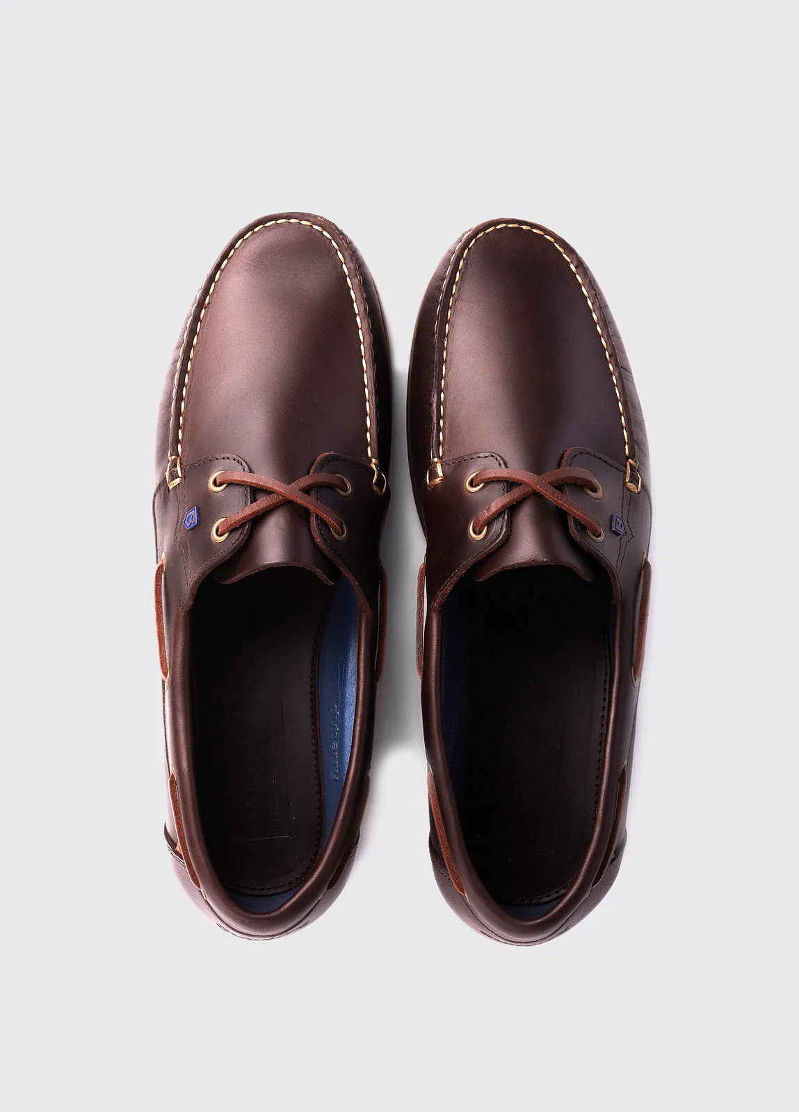 Dubarry Mens Old Rum Deck Shoe - Port