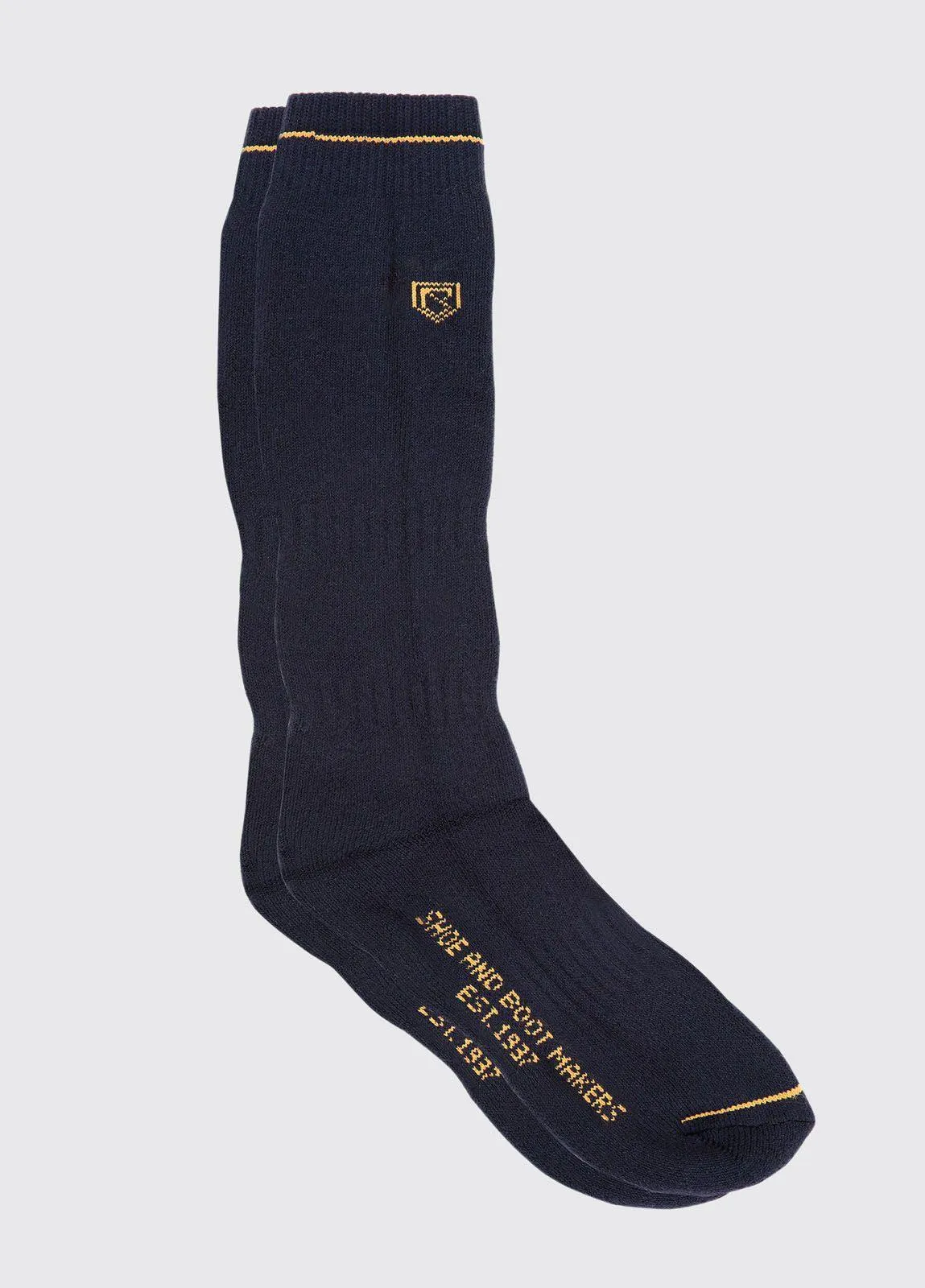 Dubarry Technical Boot sock Navy Olive