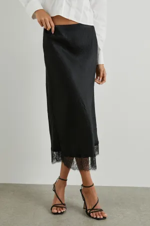 EBONY SKIRT - BLACK Rails