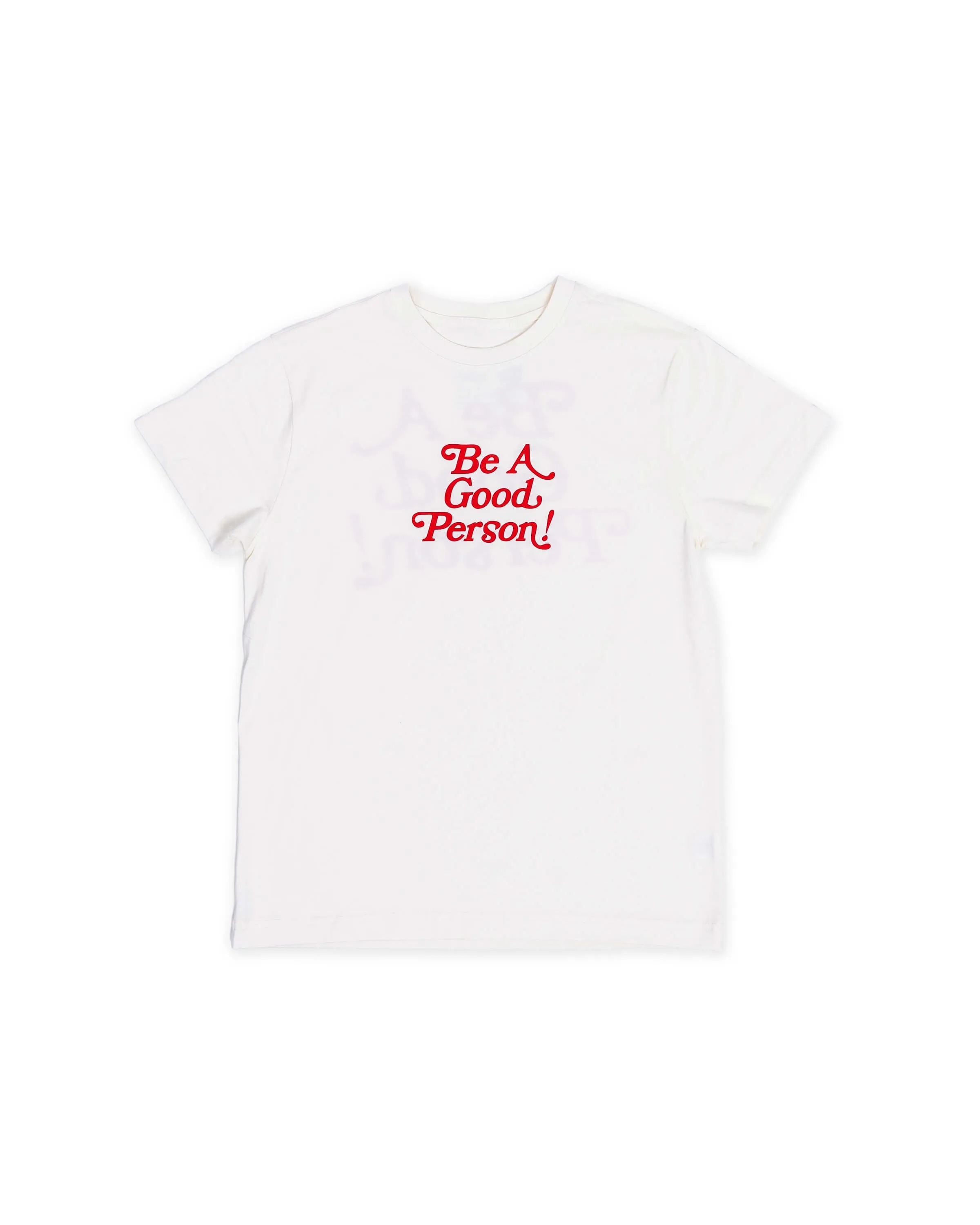 Exclamation T-Shirt - Cream/Red