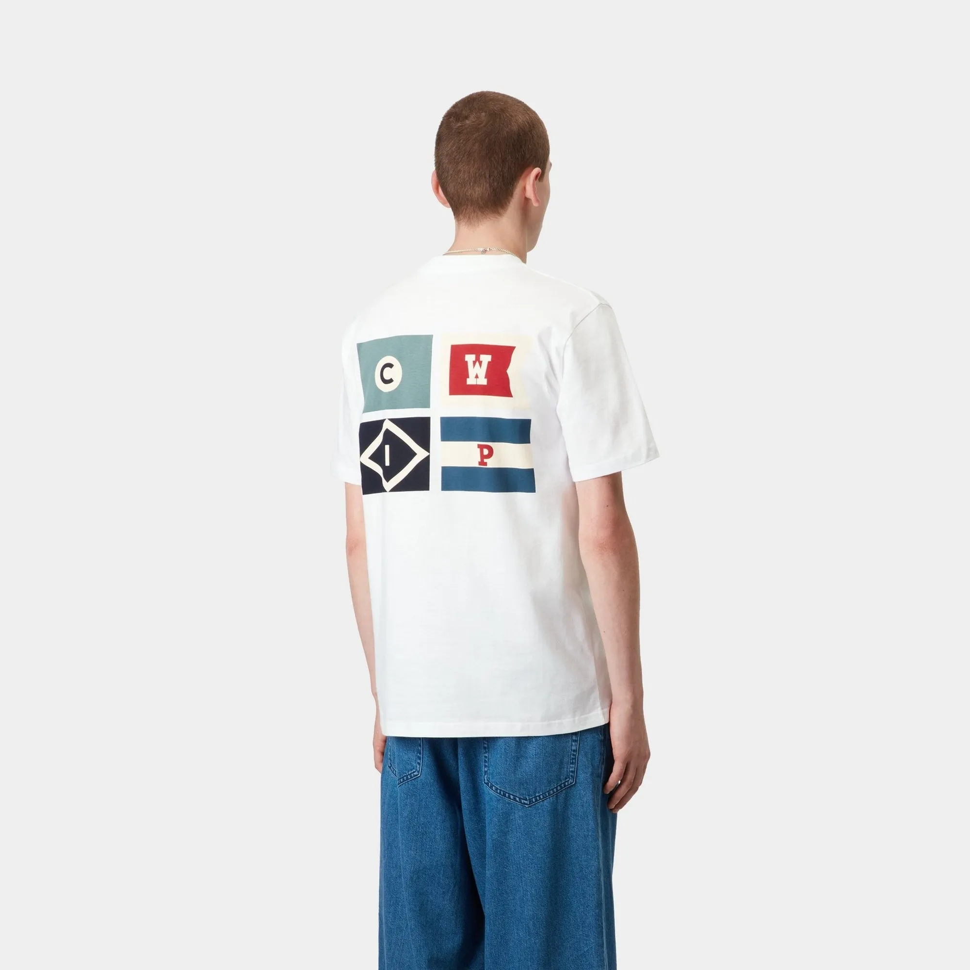 Flags T-Shirt | White Carhartt WIP