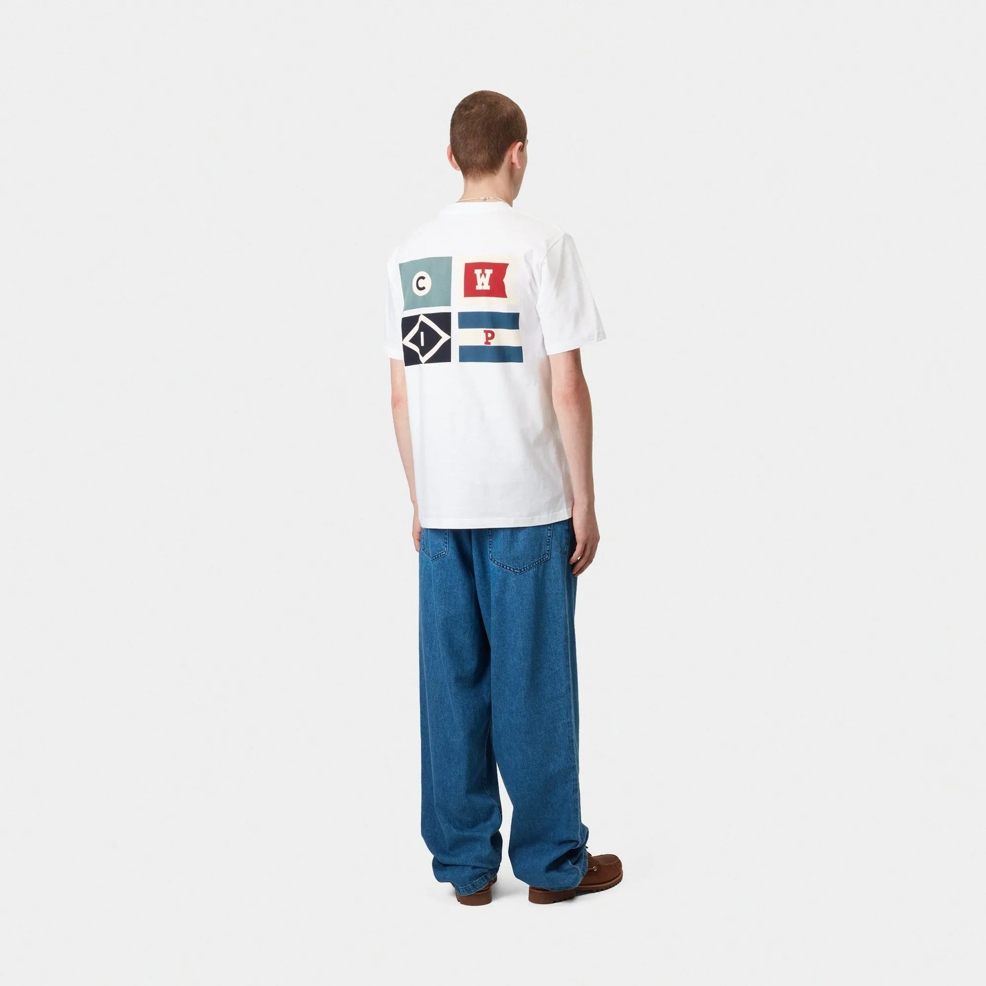 Flags T-Shirt | White Carhartt WIP