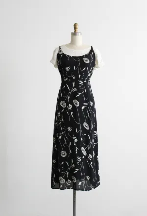 folklore maxi dress 1920 Vintage