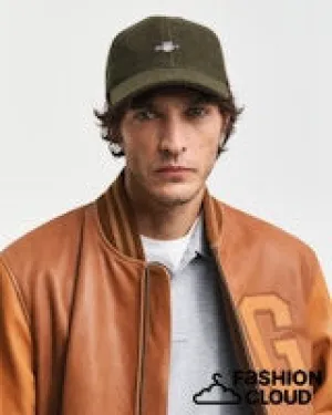 Gant Mens Sheild Melton cap Juniper and marine