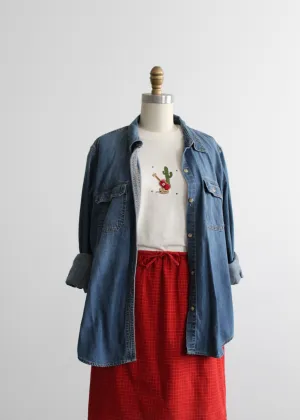grass valley denim work shirt 1919 Vintage