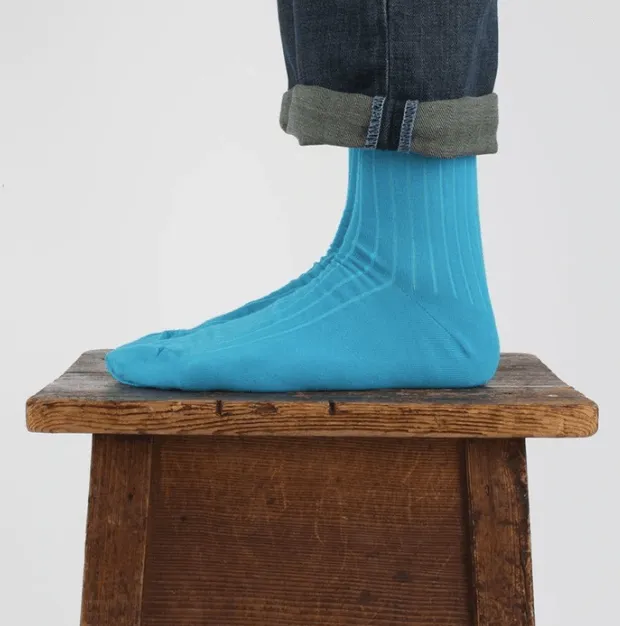 Gun Hill Corgi Cotton handfinished socks - 12 colours