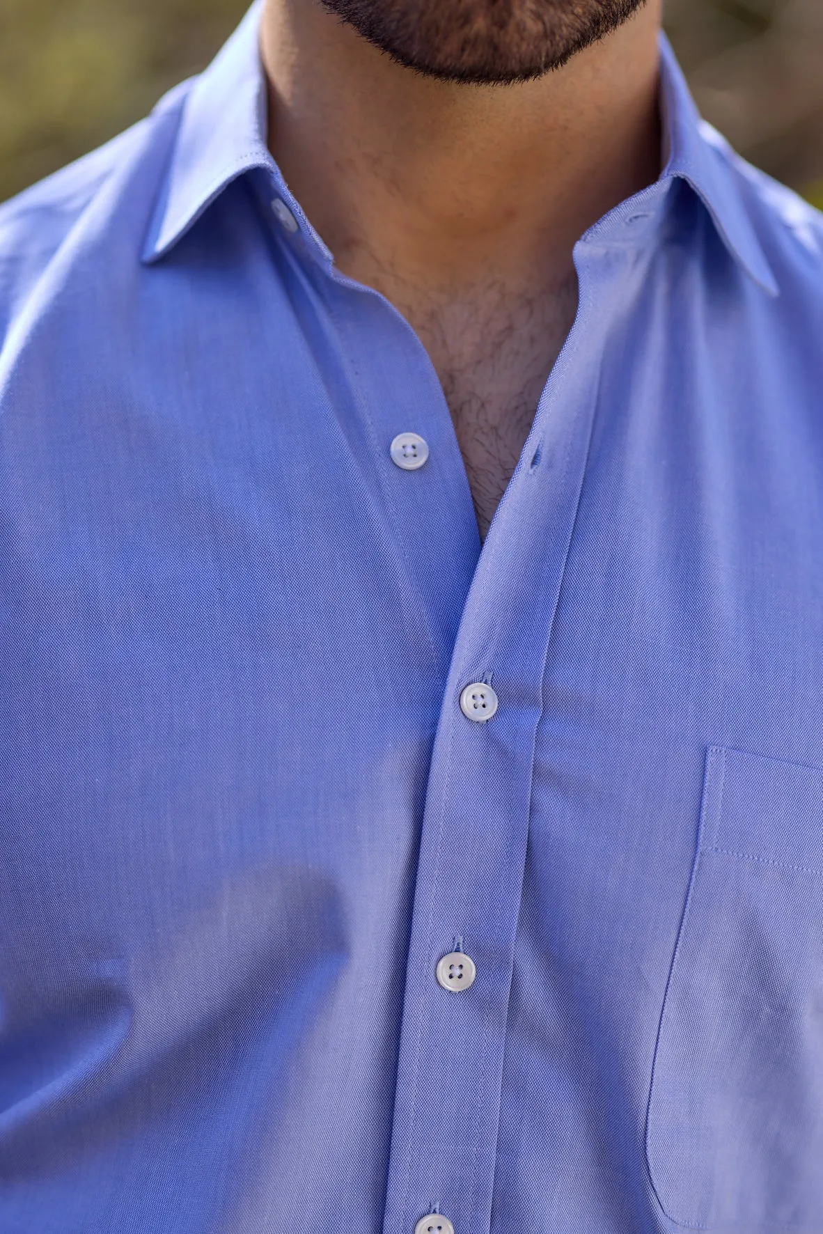 Gun Hill Mens Glaven Classic shirt - Blue