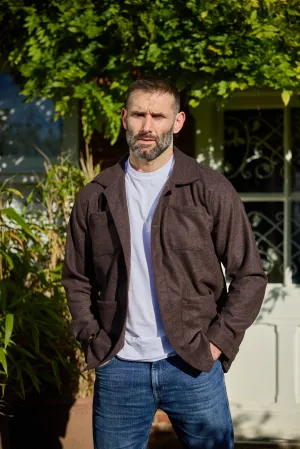 Gun Hill Mens Norton Wool Overshirt - 4 colours