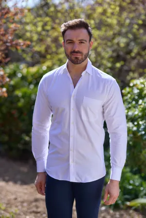 Gun Hill Mens Tiffey Classic shirt - White