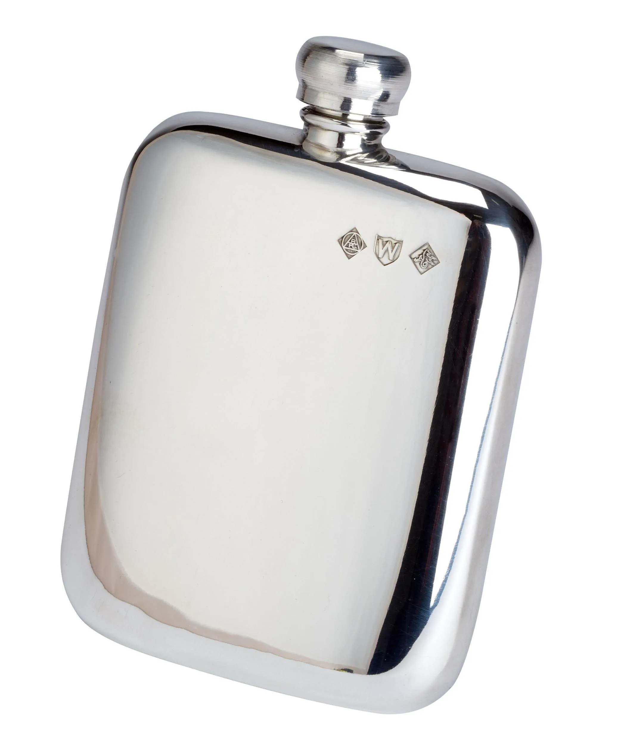 Gun Hill plain victorian 4oz flask