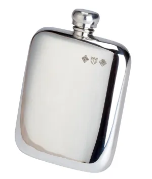 Gun Hill plain victorian 4oz flask
