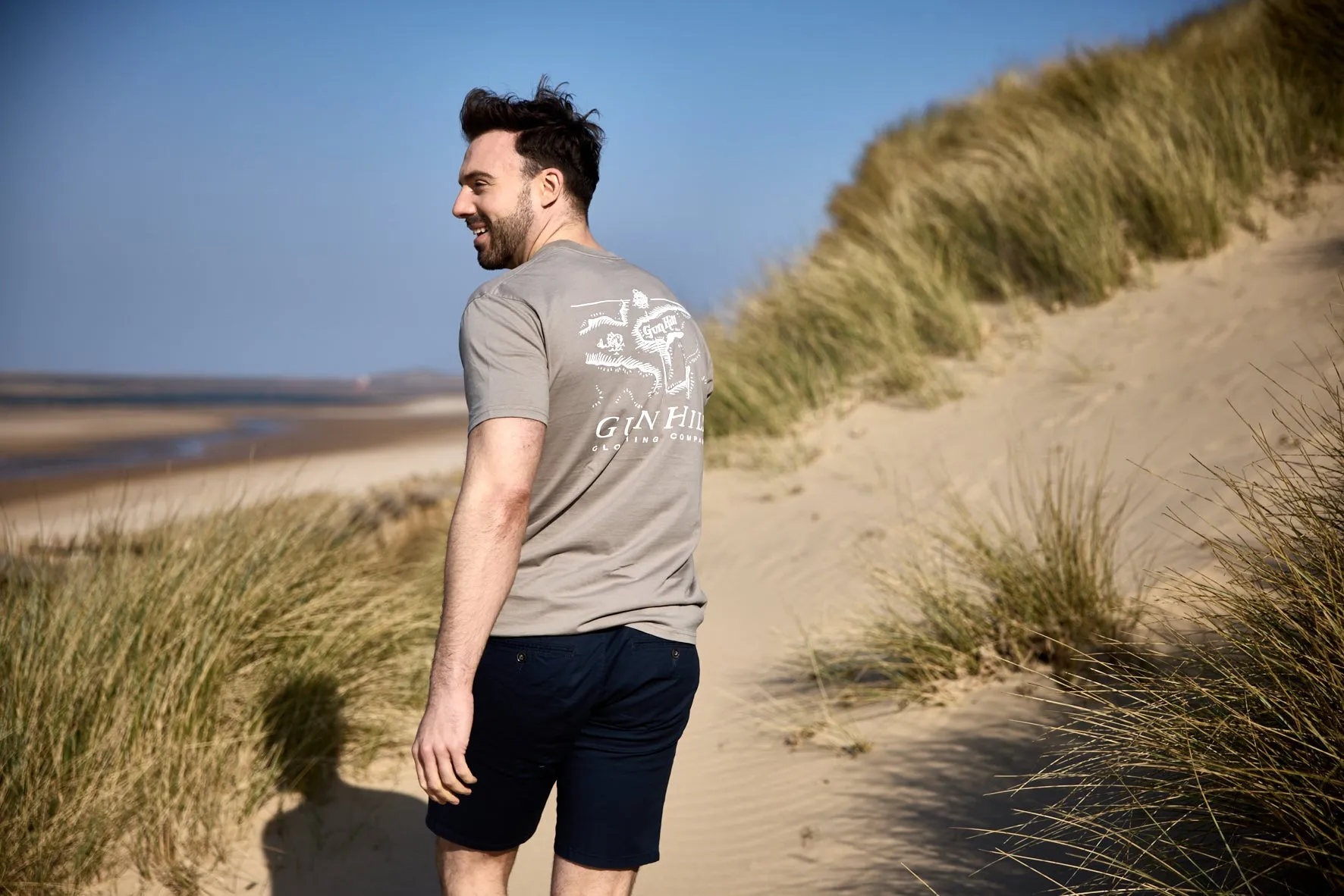 Gun Hill Scolt Head Mens Cotton Faded Tee