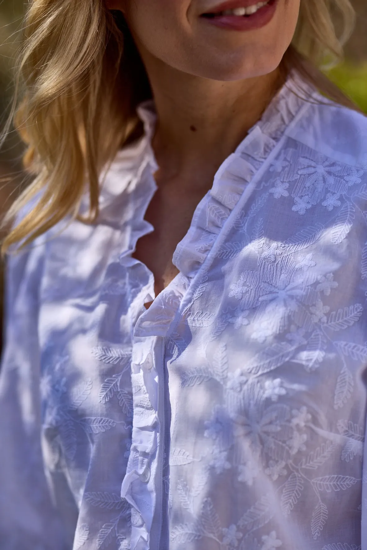Gun Hill Womens Erize Shirt - White