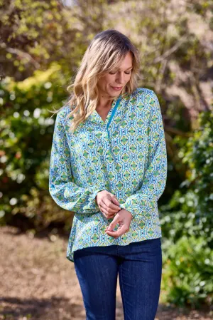 Gun Hill Womens Galilea Top - Green