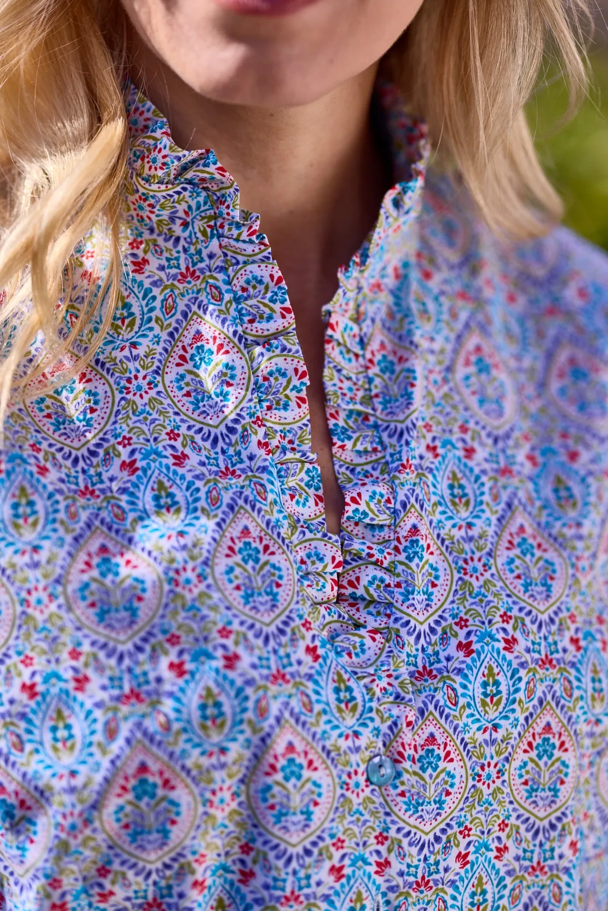 Gun Hill Womens Majada Tip - Turquoise multi