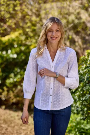 Gun Hill Womens Nuri Shirt - White