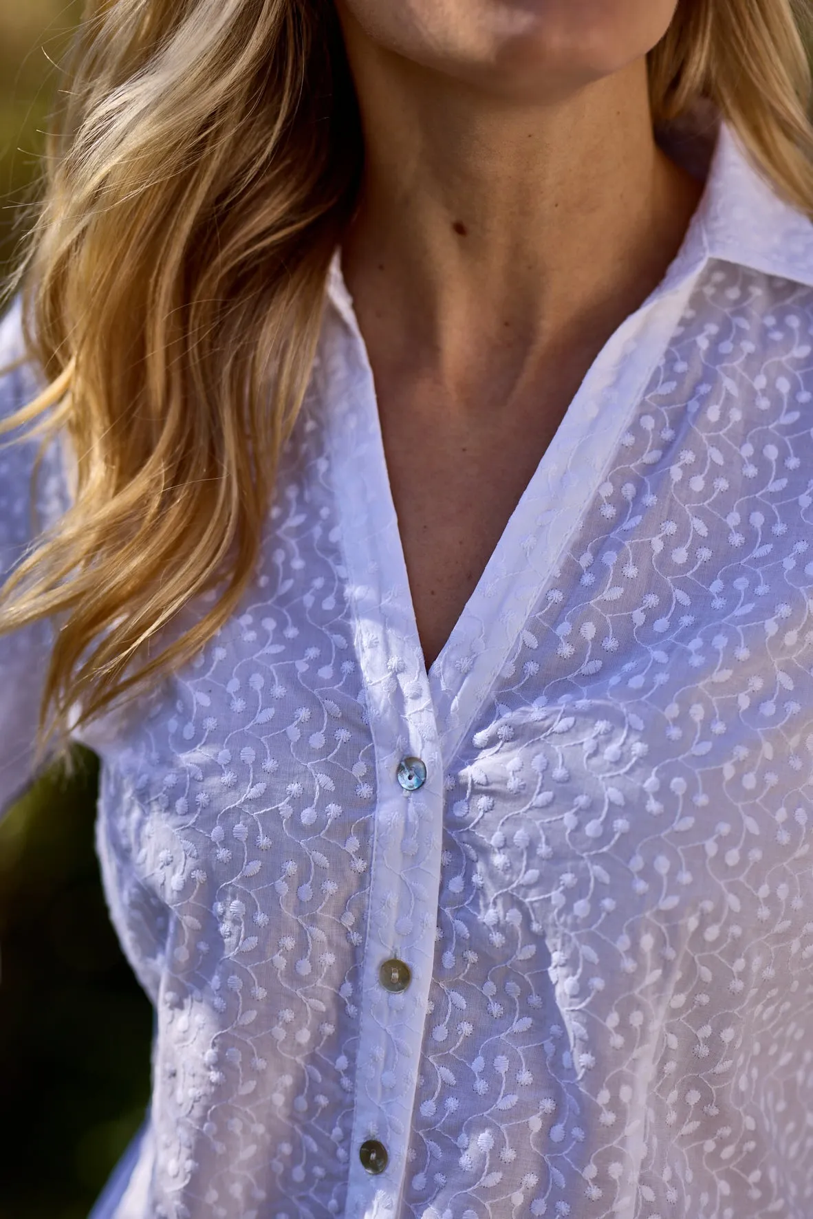 Gun Hill Womens Nuri Shirt - White