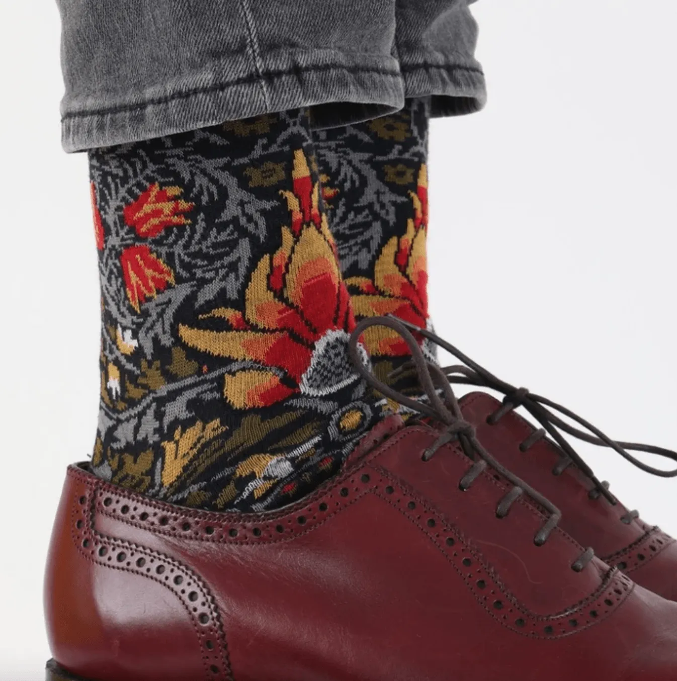 Gun Hilll Socks - Limited edition Corgi X William Morris