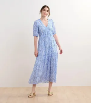 Hatley Womens Willow Dress - Blue flowers