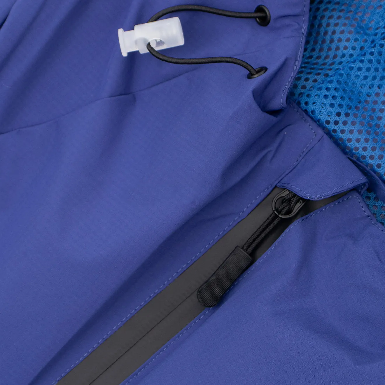 Hikerdelic Mucker Packable Jacket - Navy / Cobalt