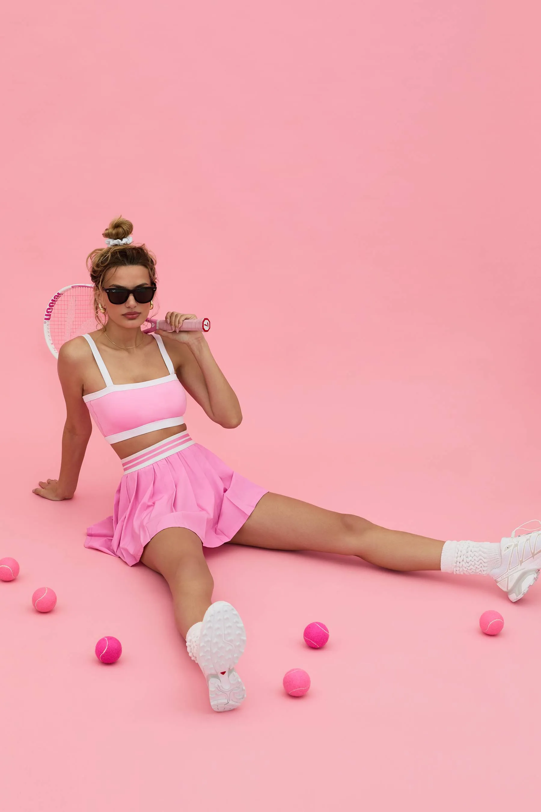 Irina Skirt Prism Pink Beach Riot