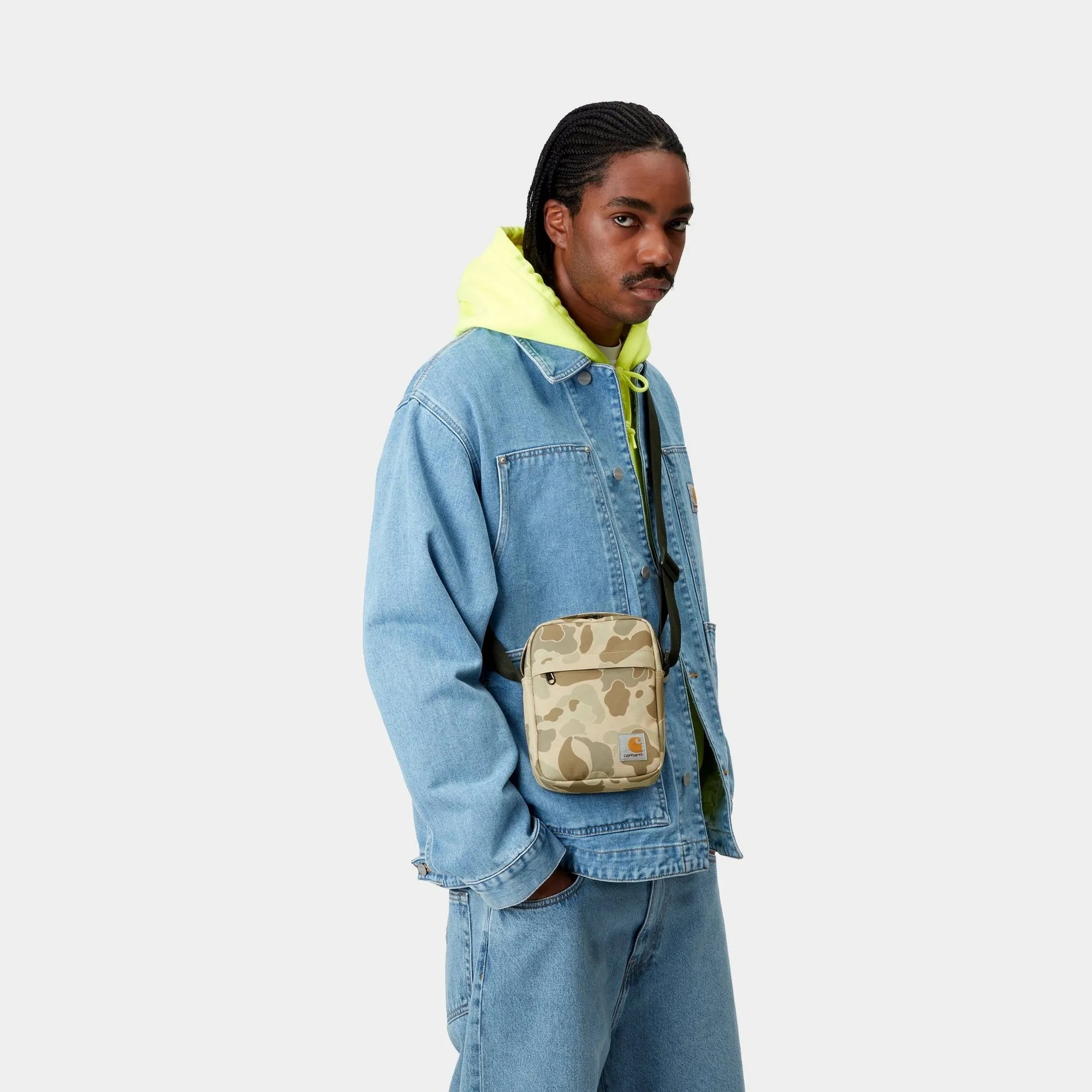 Jake Shoulder Pouch | Desert Duck Camo Carhartt WIP