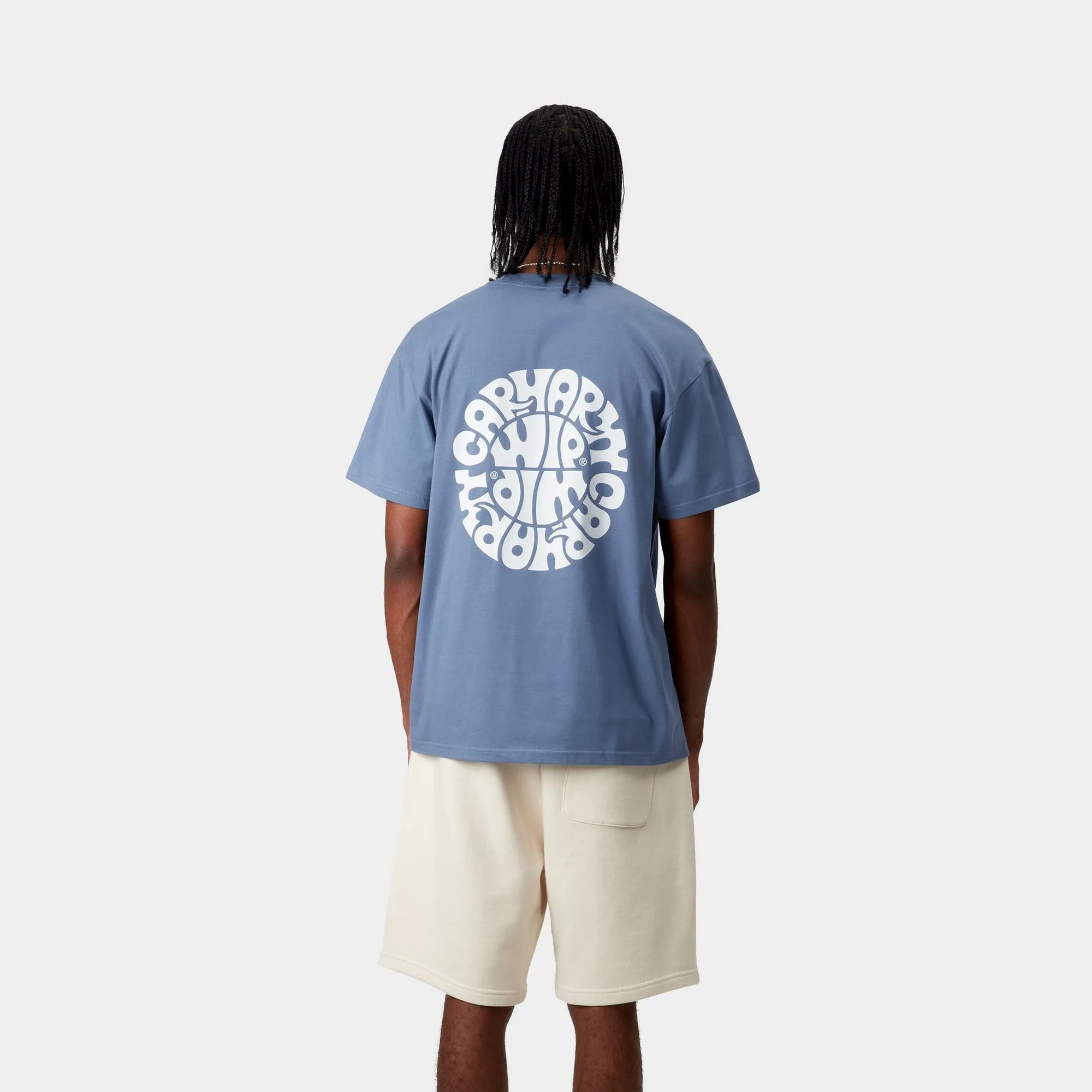 Jazzy T-Shirt | Blue Iris / White Carhartt WIP