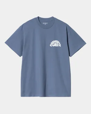 Jazzy T-Shirt | Blue Iris / White Carhartt WIP