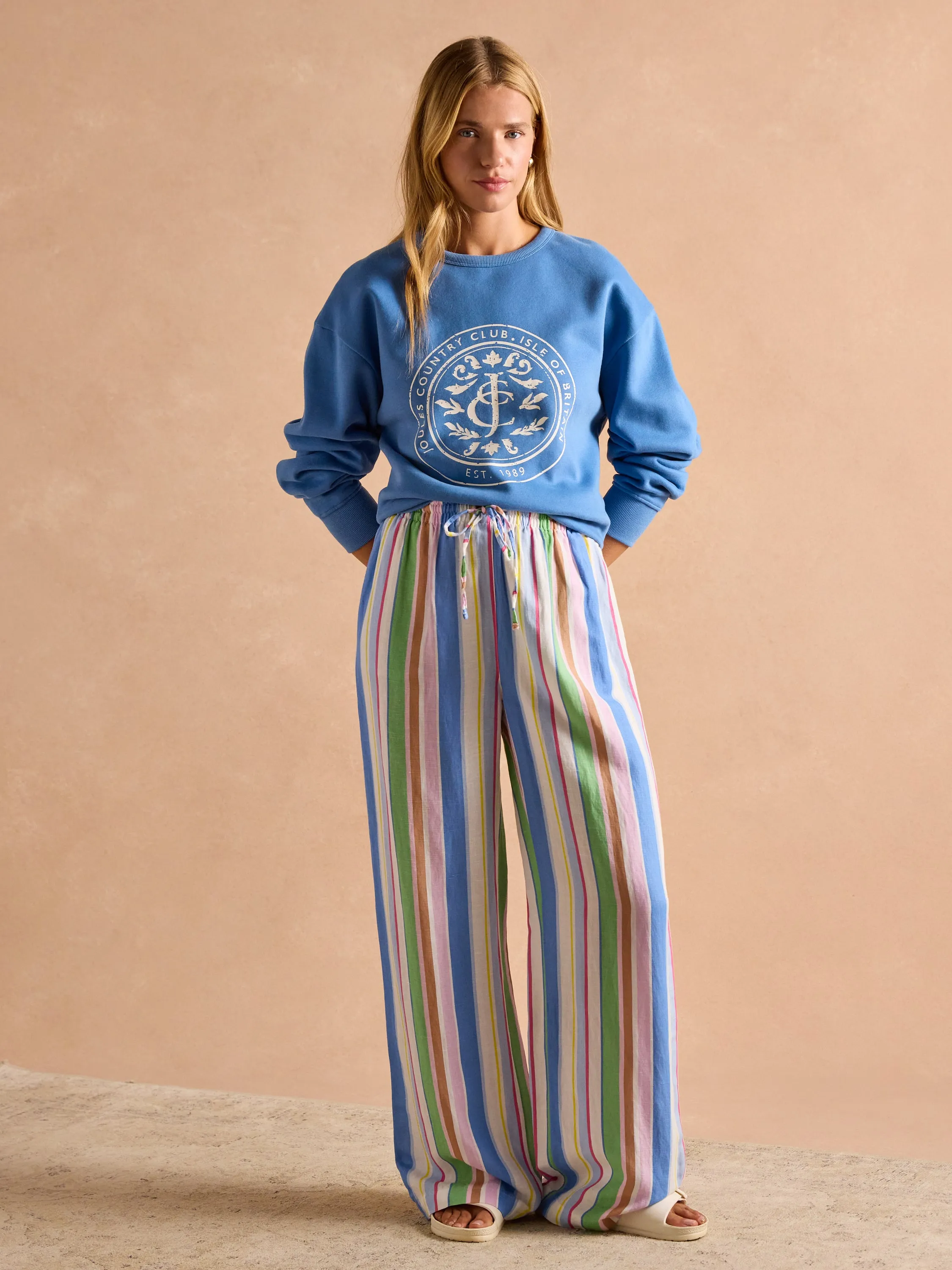 Joules Graphic Crew Neck Sweater