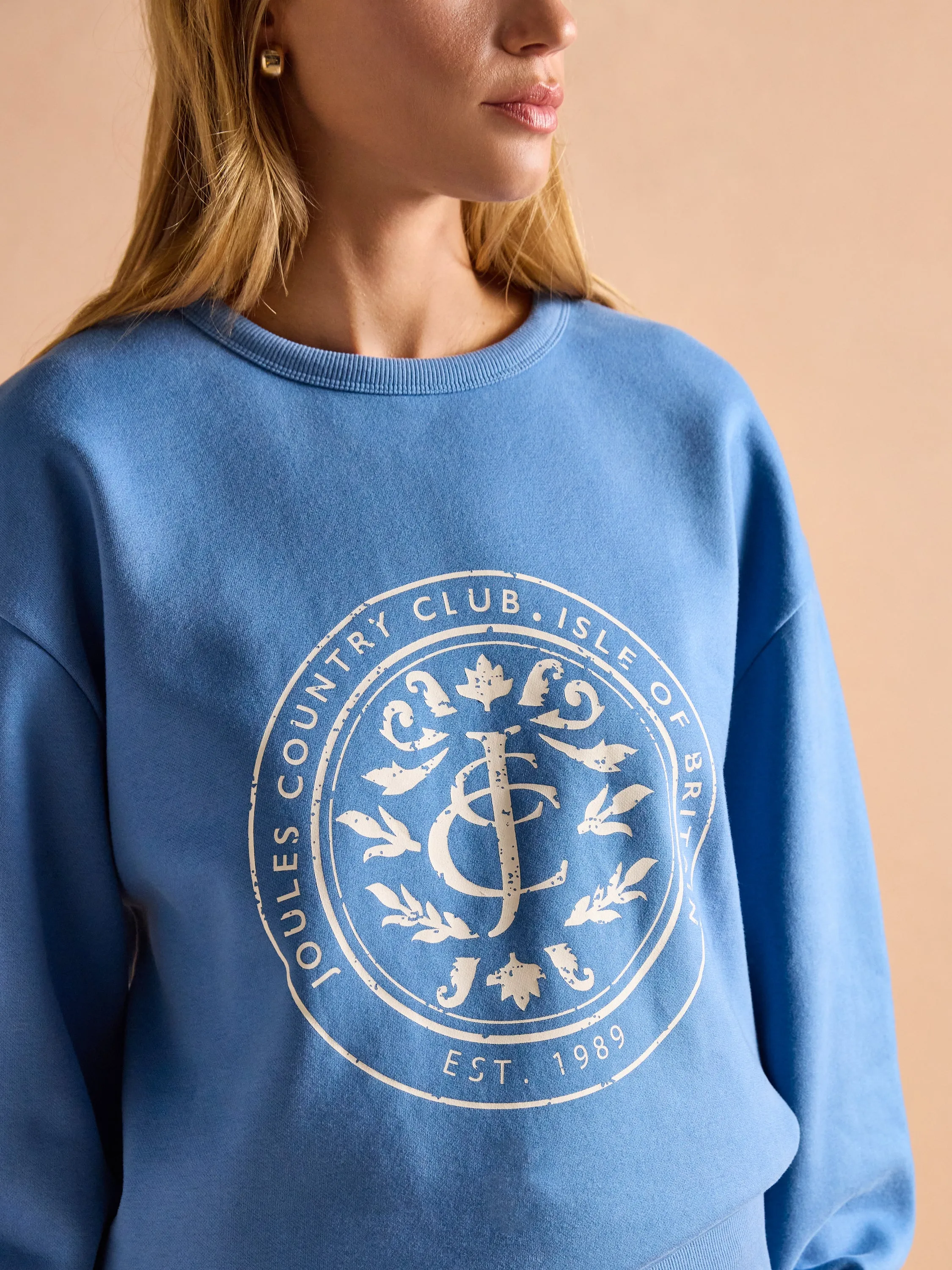 Joules Graphic Crew Neck Sweater