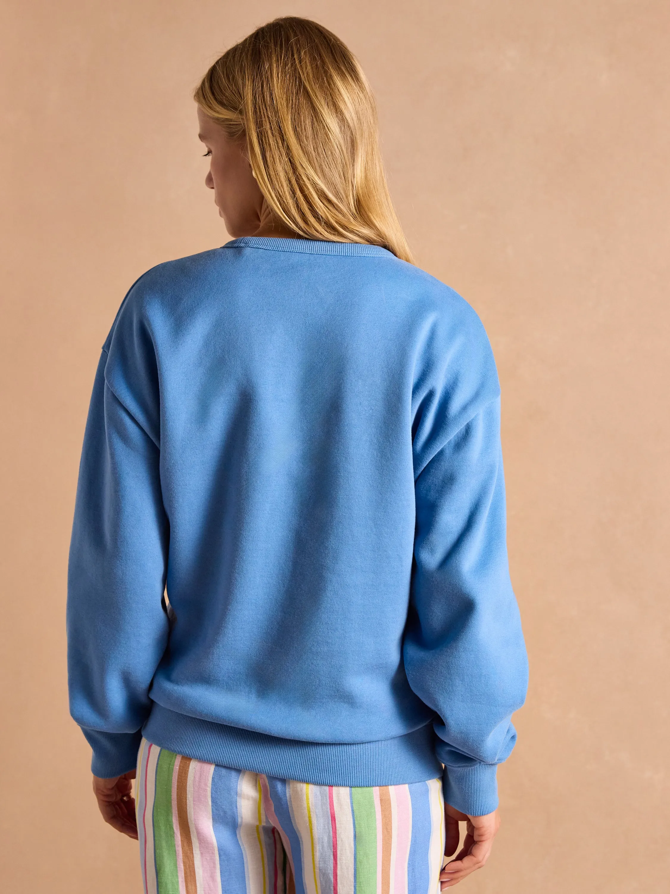 Joules Graphic Crew Neck Sweater