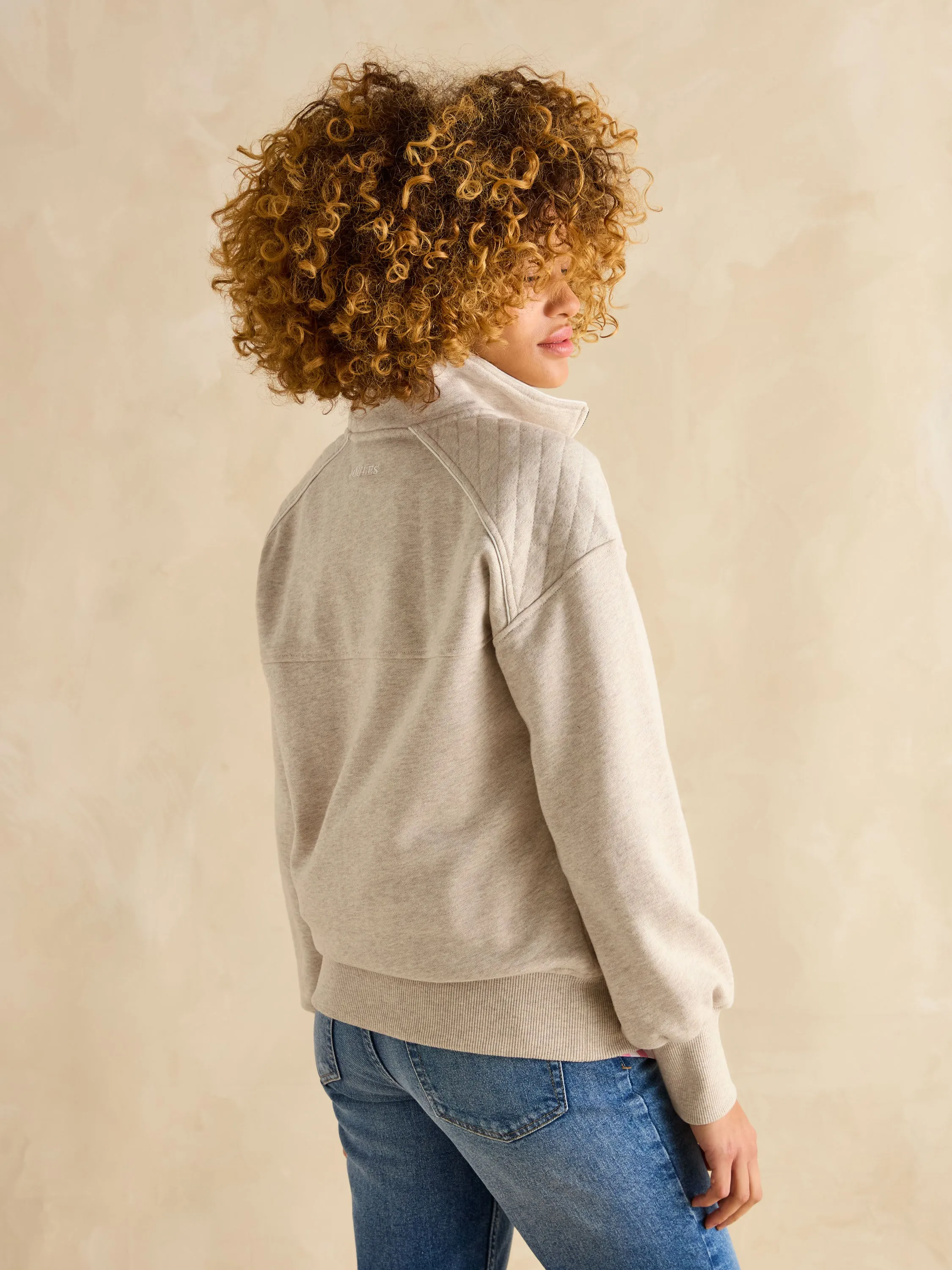 Joules Racquet Half Zip Sweat Top
