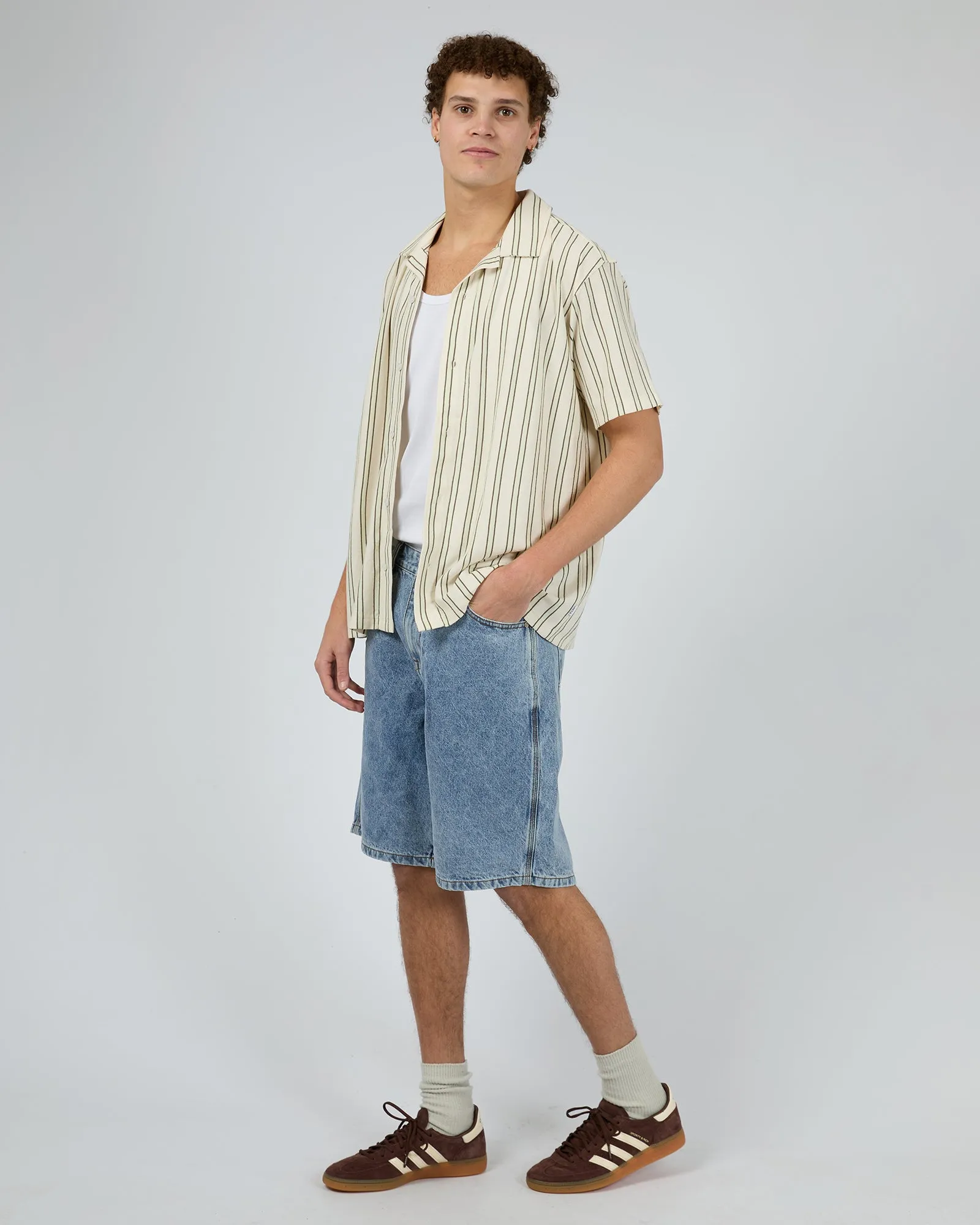 Kai Knit Short Sleeve Shirt Multicoloured
