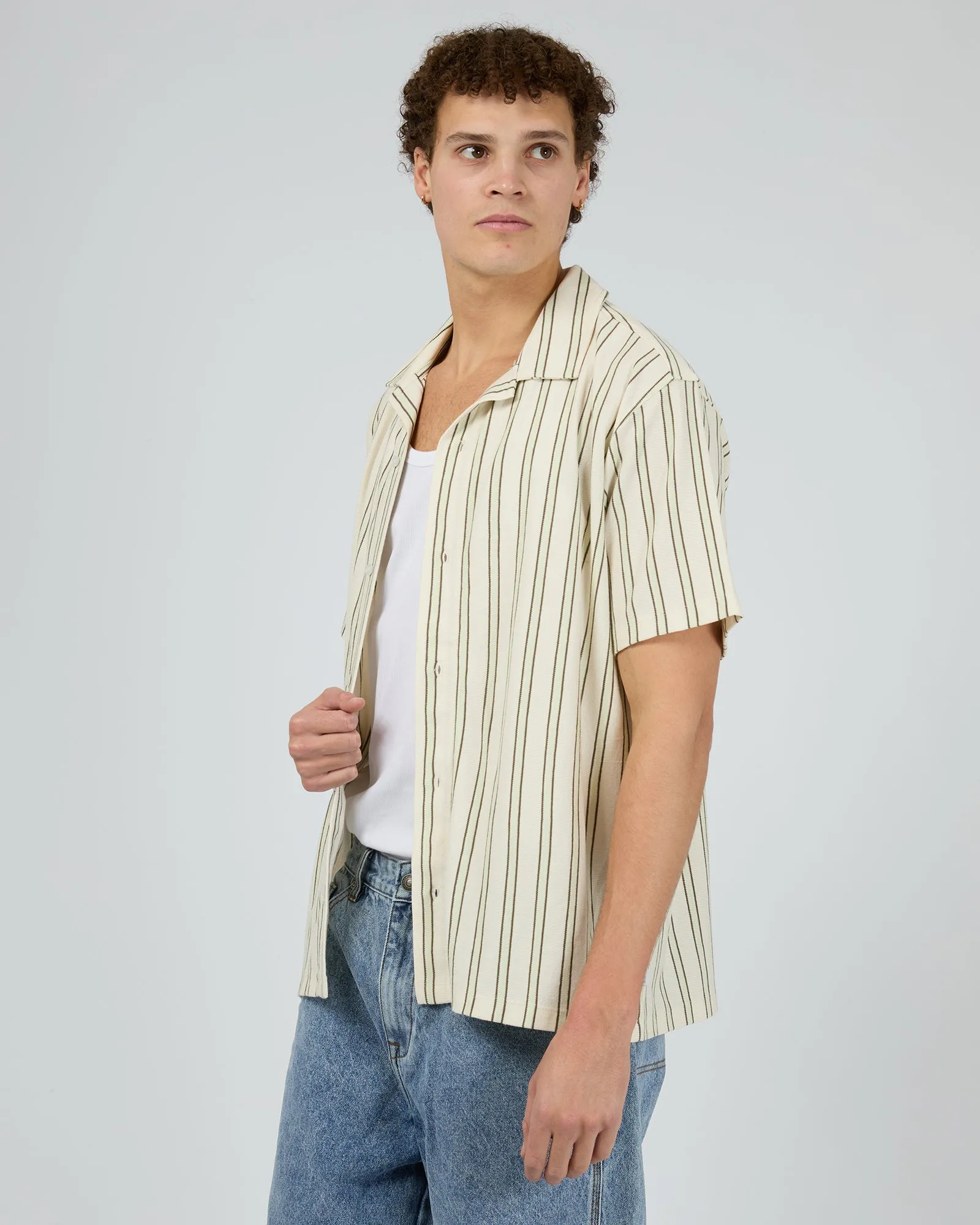 Kai Knit Short Sleeve Shirt Multicoloured