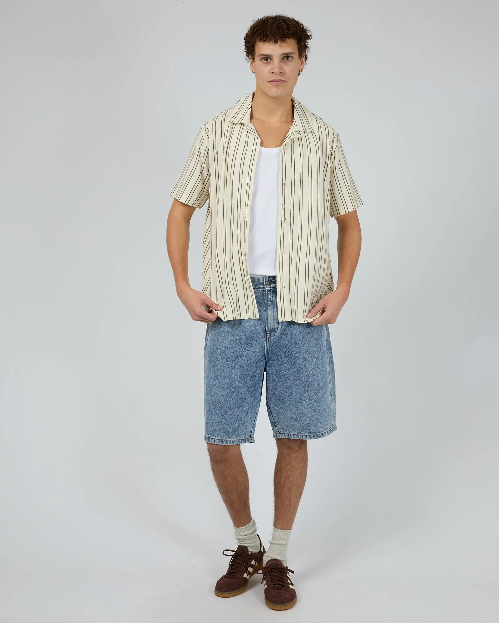 Kai Knit Short Sleeve Shirt Multicoloured