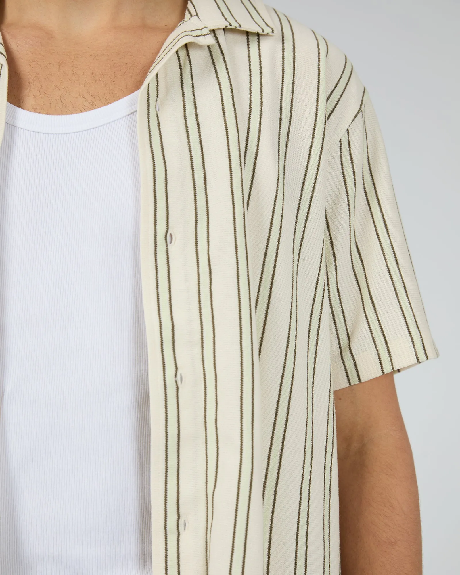 Kai Knit Short Sleeve Shirt Multicoloured