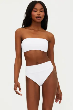 Kelsey Top White Beach Riot