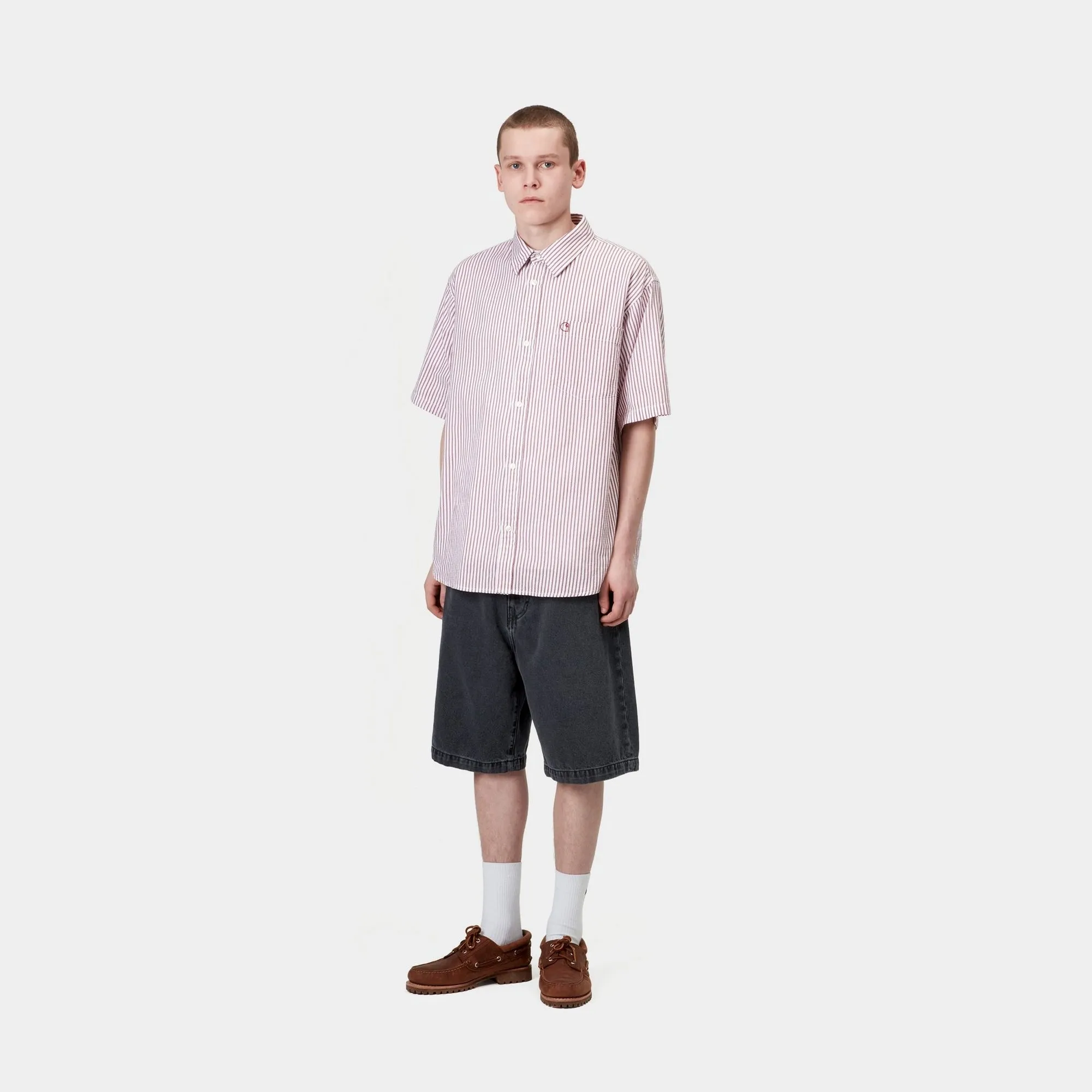 Landon Short | Black (heavy stone wash) Carhartt WIP
