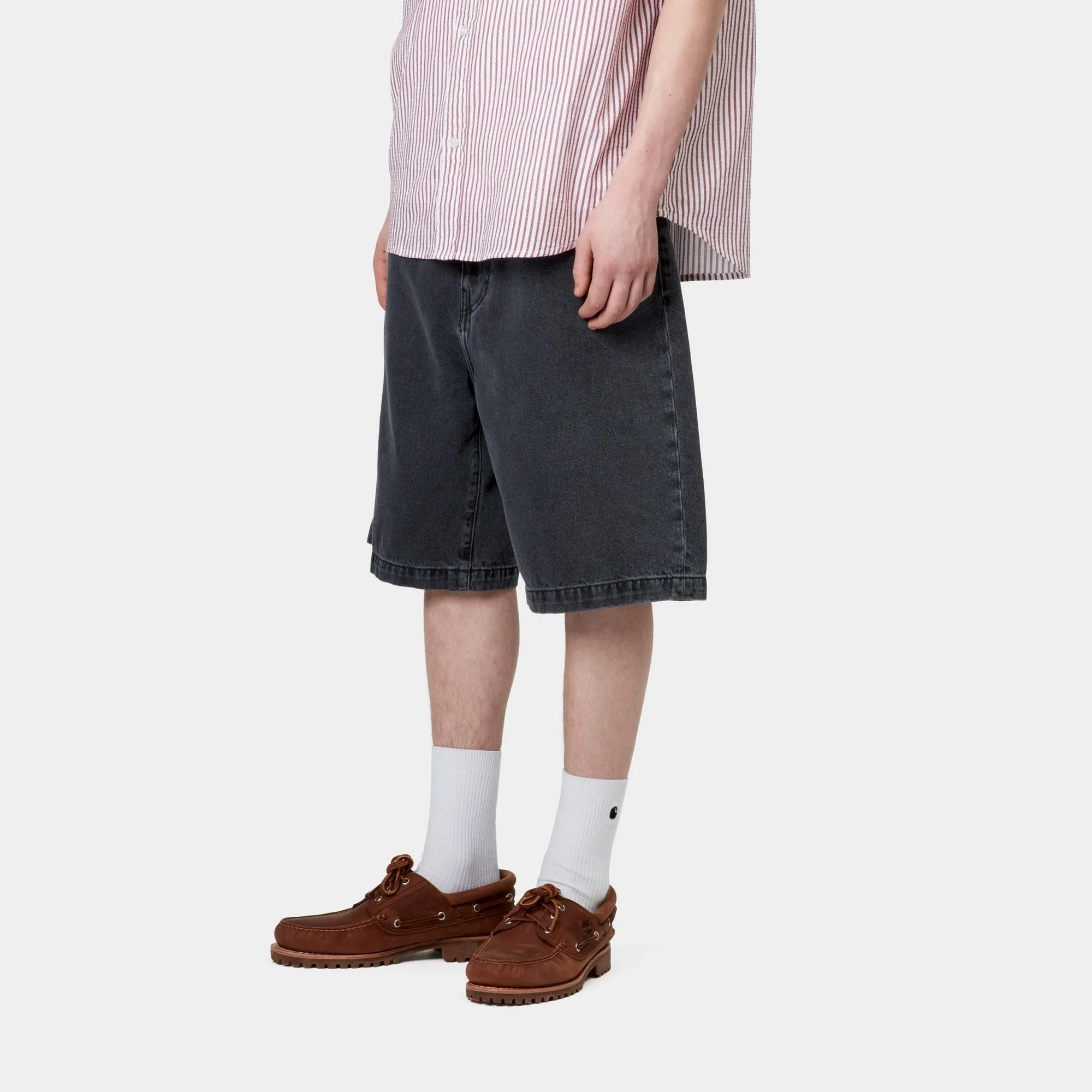 Landon Short | Black (heavy stone wash) Carhartt WIP