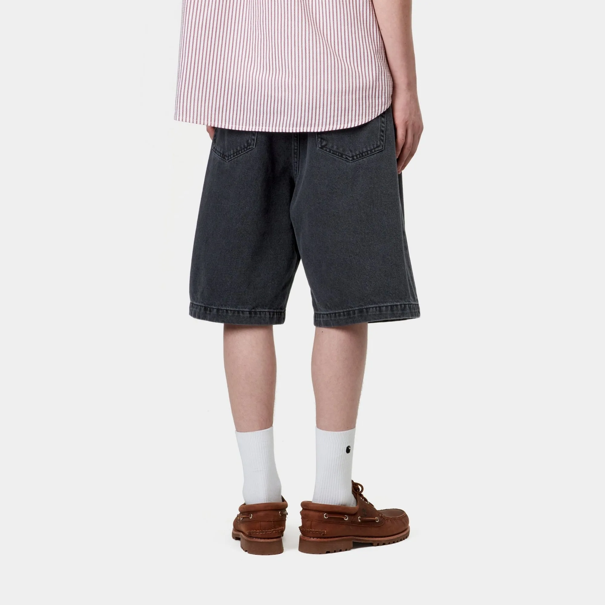 Landon Short | Black (heavy stone wash) Carhartt WIP